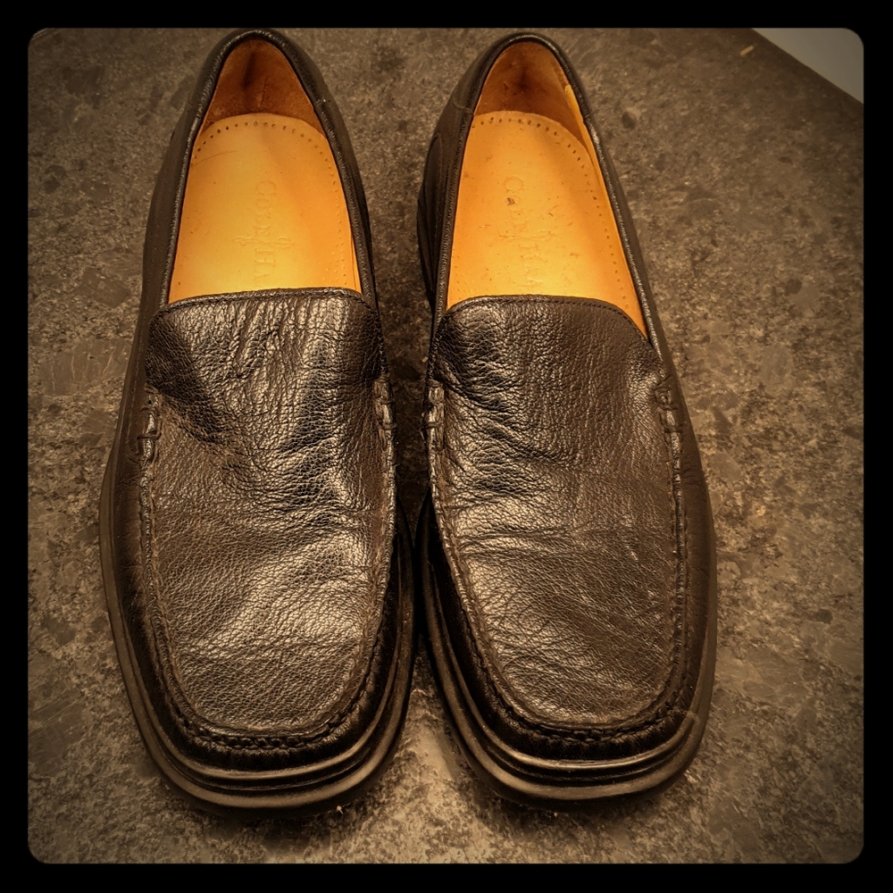 COLE HAAN Leather Loafer Nike Air Mens' -sz 9